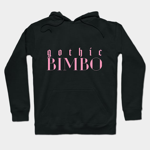 Gothic Bimbo Hoodie by Jennifer Elder Art